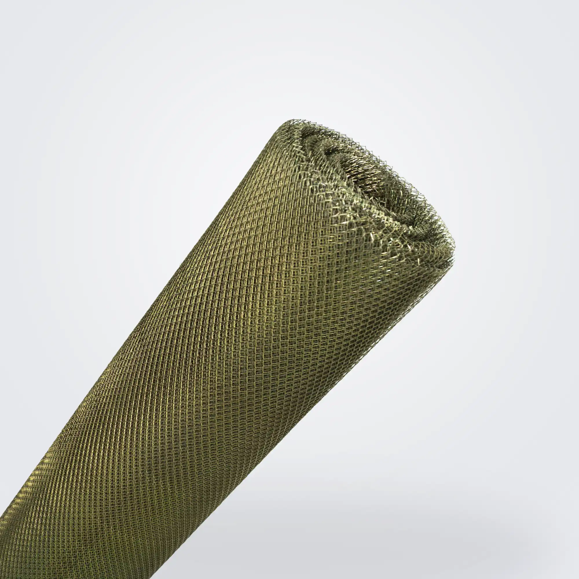 Сетка ЦПВС оцинкованная желтая 4х4х0.3 мм, рулон 1.0х20 м